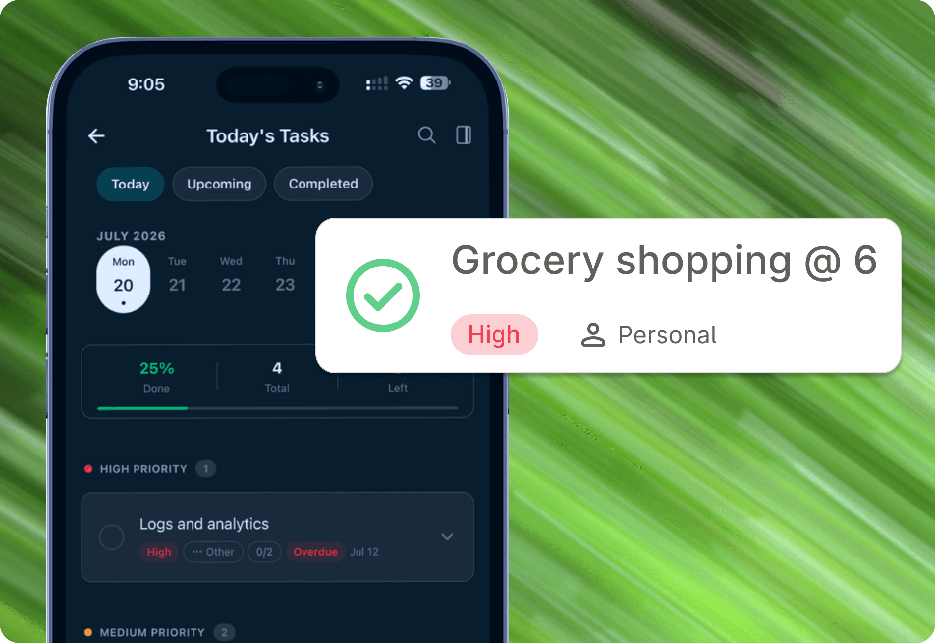 Tasks